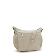 KIPLING Medium crossbody Female Signature Beige Embossed Gabb S I4611-96A