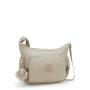 KIPLING Medium crossbody Female Signature Beige Embossed Gabb S I4611-96A