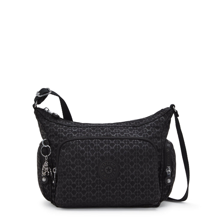 KIPLING-Gabb S-Medium Crossbody Bag with Adjustable Straps-Signature Emb-I4611-K59