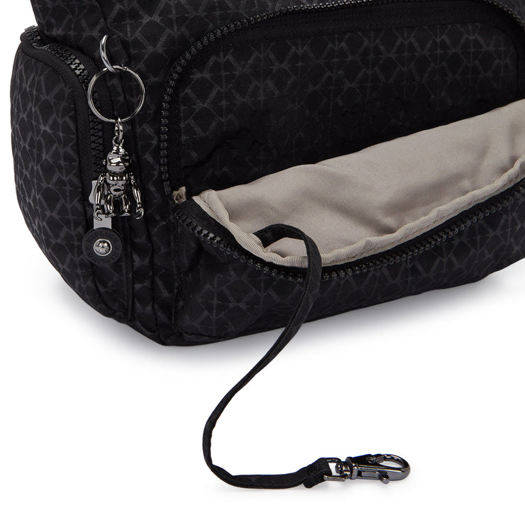 KIPLING-Gabb S-Medium Crossbody Bag with Adjustable Straps-Signature Emb-I4611-K59