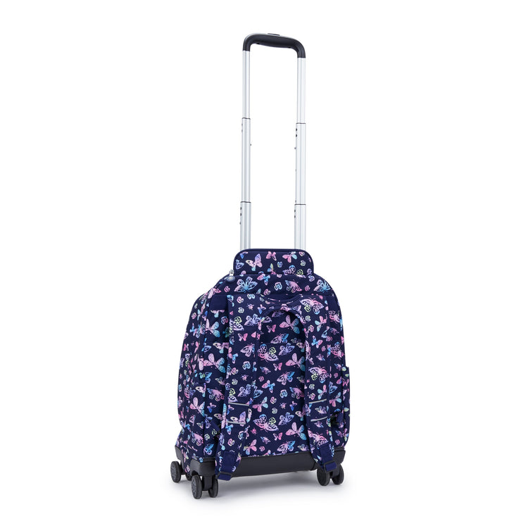 KIPLING Large wheeled backpack (with laptop protection) Female Butterfly Fun New Zea  -  I4674-F5K