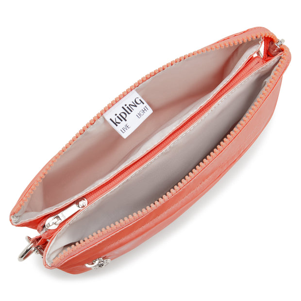 KIPLING-Riri-Small crossbody (with removable strap)-Peach Glam-I4683-S7W