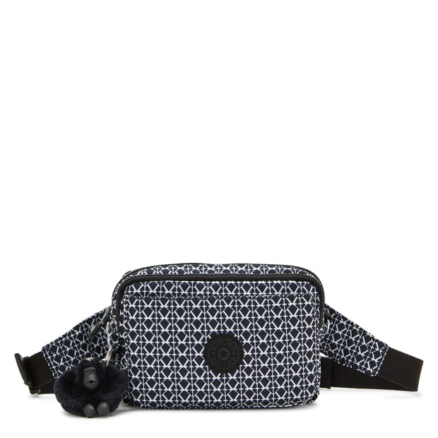 KIPLING-Abanu Multi-Small crossbody convertible to waistbag (with removable straps)-Signature Print-I4706-DD2