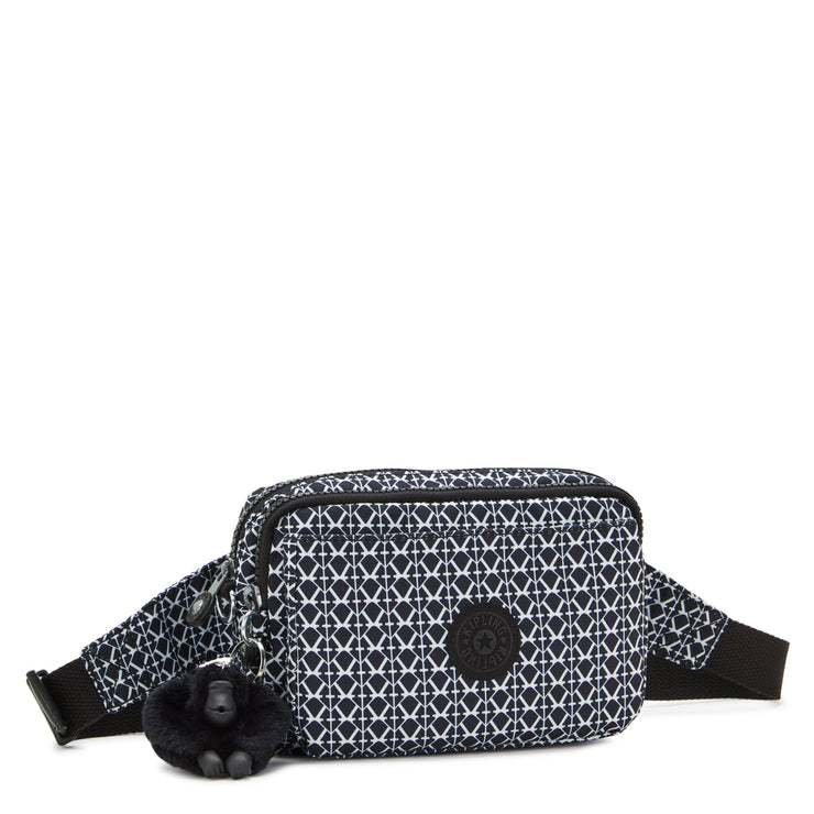 KIPLING-Abanu Multi-Small crossbody convertible to waistbag (with removable straps)-Signature Print-I4706-DD2