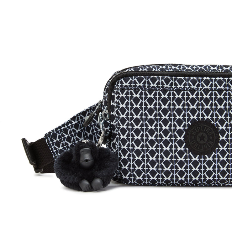 KIPLING-Abanu Multi-Small crossbody convertible to waistbag (with removable straps)-Signature Print-I4706-DD2