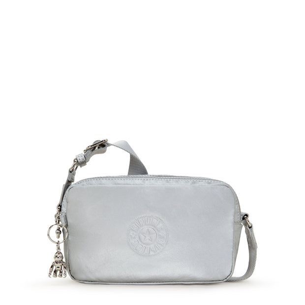 KIPLING-Milda-Small crossbody-Silver Glam-I4798-K2E