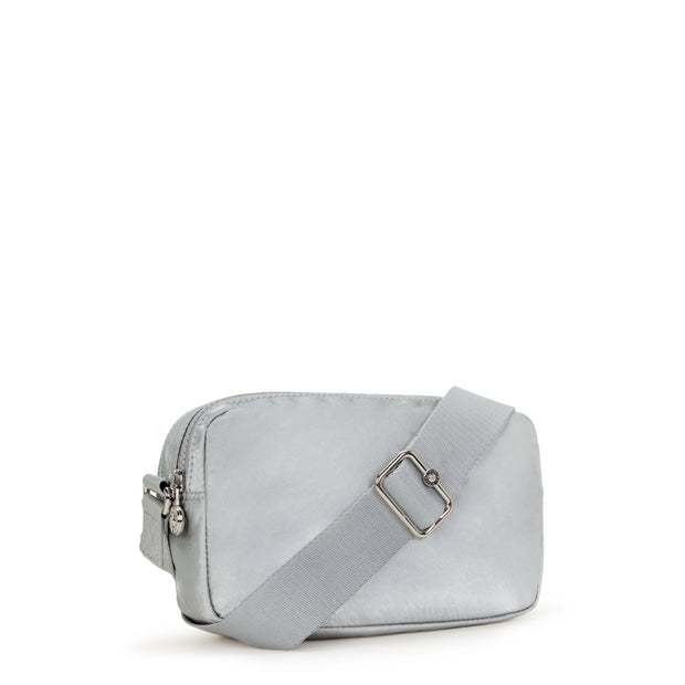 KIPLING-Milda-Small crossbody-Silver Glam-I4798-K2E