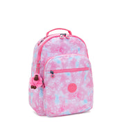 KIPLING Large Backpack Female Garden Clouds Seoul  -  I4851-2PE