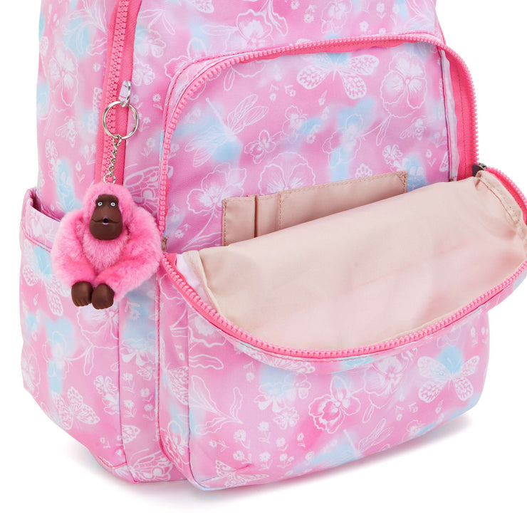 KIPLING Large Backpack Female Garden Clouds Seoul  -  I4851-2PE