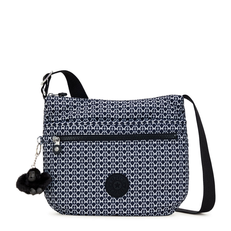 KIPLING-Arto-Medium crossbody-Signature Print-I4854-DD2