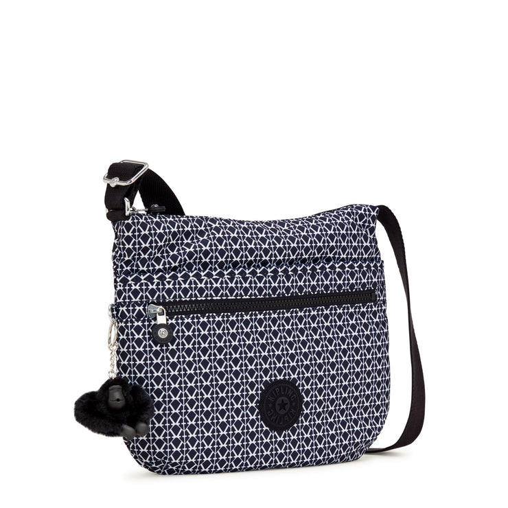 KIPLING-Arto-Medium crossbody-Signature Print-I4854-DD2