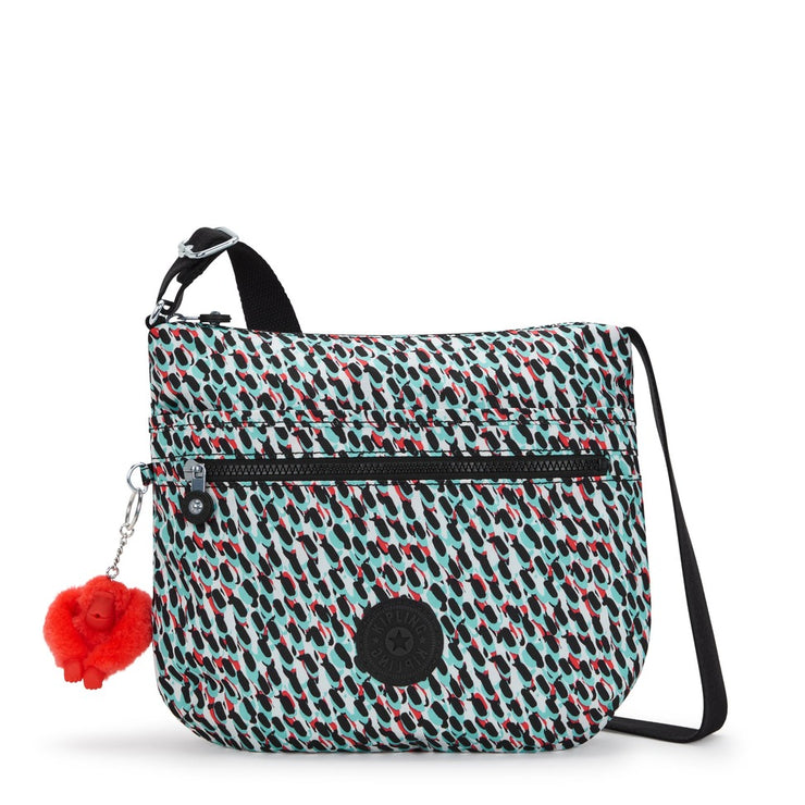 Kipling Medium Crossbody Female Abstract Print Arto