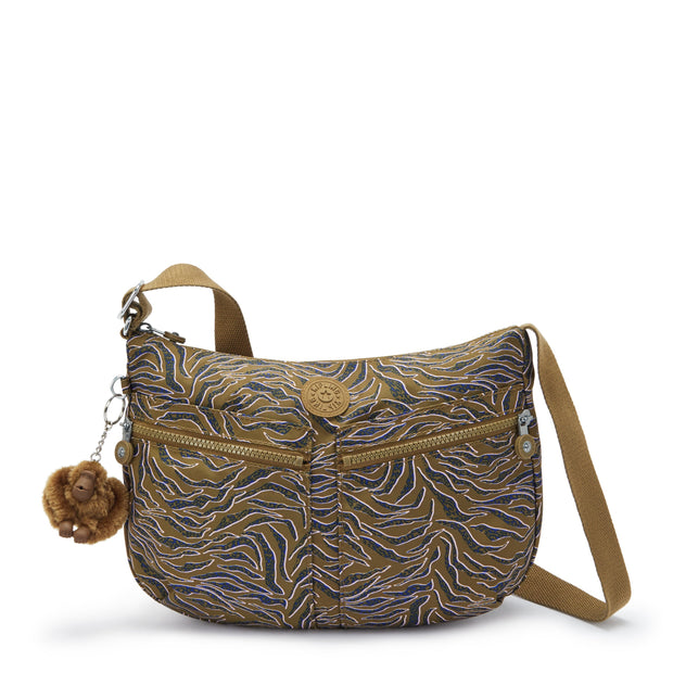 KIPLING Medium crossbody Female Undersea Leaves Izellah I5034-1PR