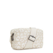 KIPLING-New Milda-Small crossbody-White Cheetah J-I5055-T8J