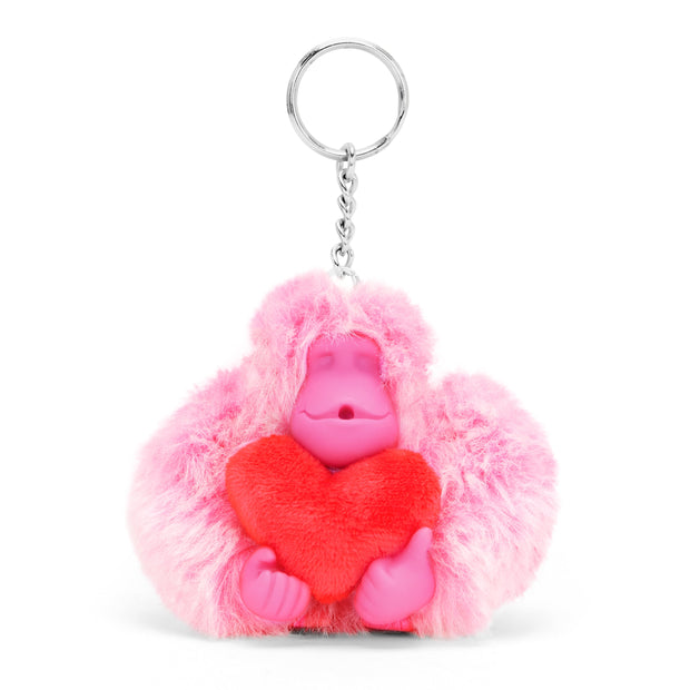 KIPLING-Valentine Monkey-Collector monkey-Valentine Pink-I5105-V84