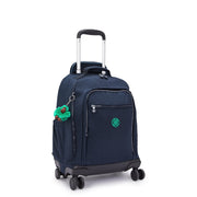 KIPLING-New Zea-Large wheeled backpack (with laptop protection)-Blue Green Bl-I5246-CD7