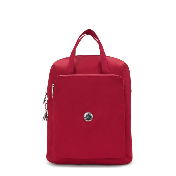 KIPLING Backpack (With Laptop Sleeve) Female Red Red Wine Kazuki I5306-6SE