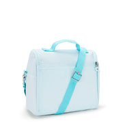 KIPLING Large lunchbox (with trolley sleeve) Female Blue Sky Metallic New Kichirou I5356-5MB