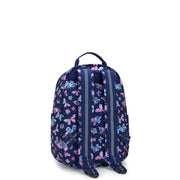 KIPLING Small Backpack (With Laptop Protection) Female Butterfly Fun Seoul S  -  I5357-F5K