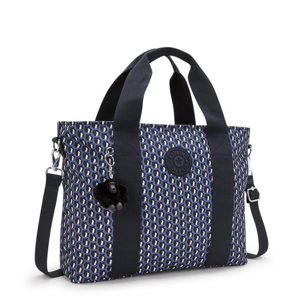 Kipling Minta L 3D K Blue Large Tote I5379-4JS