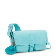 Kipling Small Crossbody Female Deepest Aqua Chilly Up