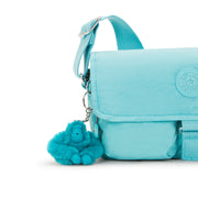 Kipling Small Crossbody Female Deepest Aqua Chilly Up