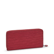 KIPLING Large wallet Female Funky Red Money World I5411-4SS