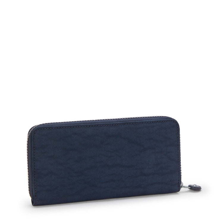 KIPLING Large wallet Female Blue Bleu 2 Money World I5411-96V