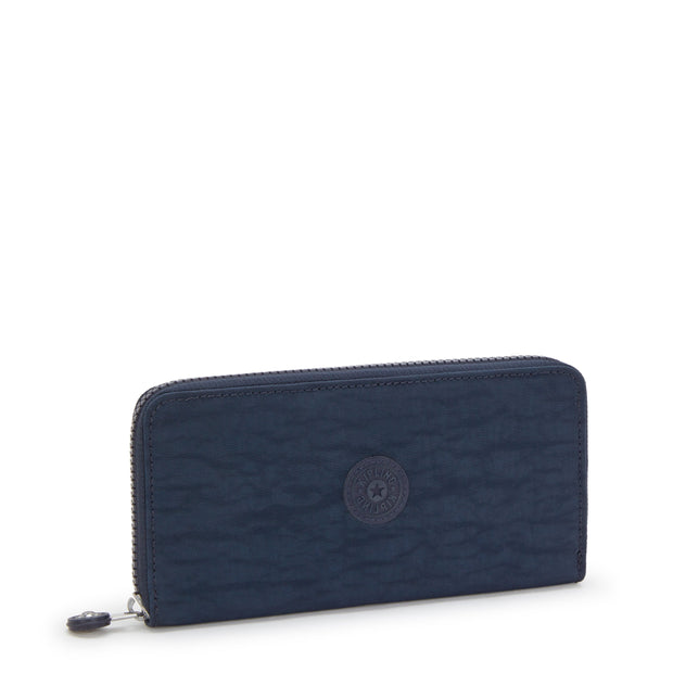 KIPLING Large wallet Female Blue Bleu 2 Money World I5411-96V