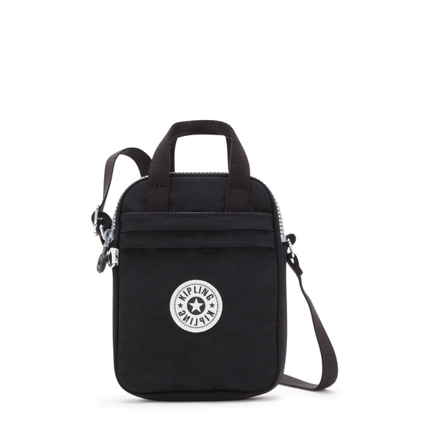 KIPLING-Levy-Small Crossbody with Zipped Closure & Top Ha-K Valley Black-I5459-X86