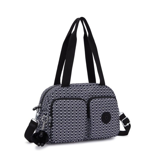 KIPLING-Cool Defea-Medium shoulderbag (with removable shoulderstrap)-Signature Print-I5479-DD2