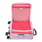 KIPLING-Spontaneous S-Small cabin size wheeled luggage-Blooming Pink-I5508-R2C