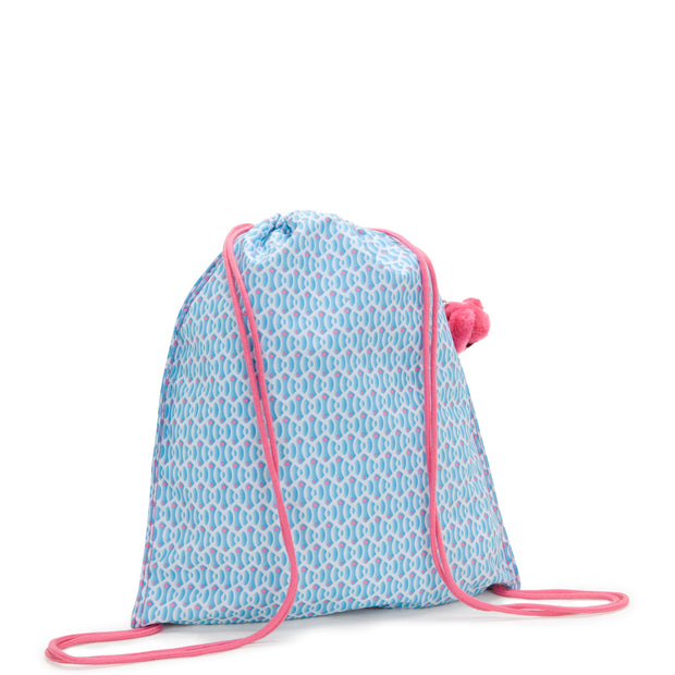 KIPLING Medium backpack (with drawstring) Female Dreamy Geo C Supertaboo  -  I5637-D1W