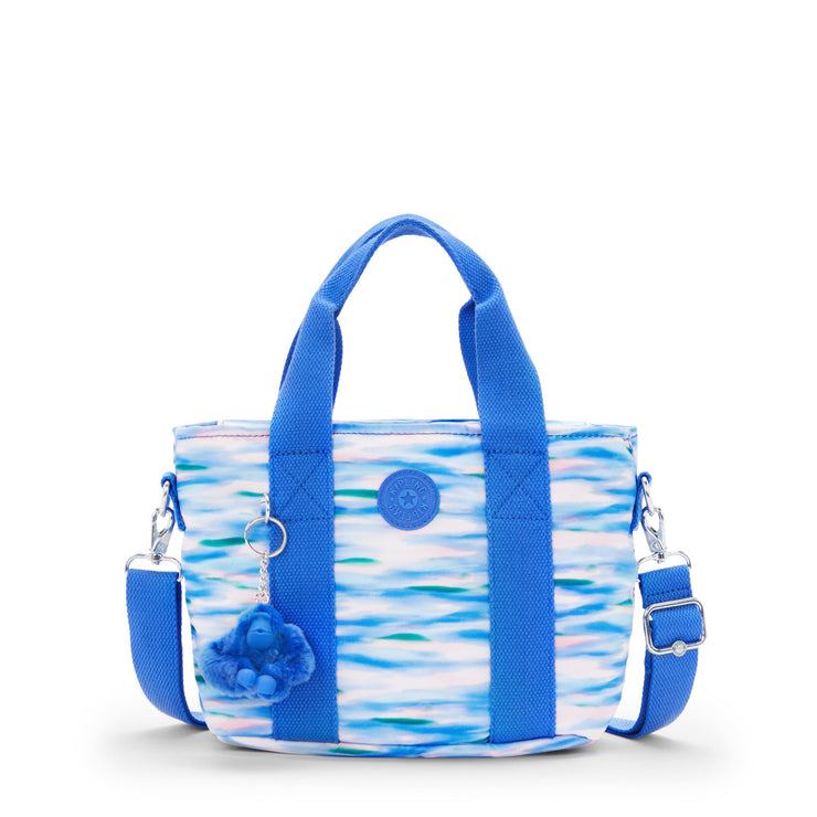 KIPLING-Minta-Small shoulder bag (with removable shoulder strap)-Diluted Blue-I5647-TX9