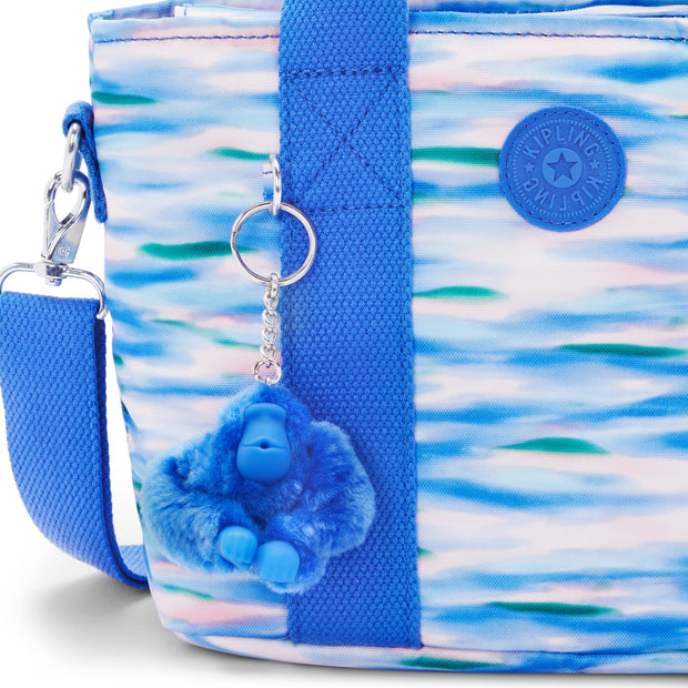 KIPLING-Minta-Small shoulder bag (with removable shoulder strap)-Diluted Blue-I5647-TX9