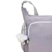 KIPLING-Gabb-Large Crossbody Bag with Adjustable Straps-Tender Grey-I5740-1FB