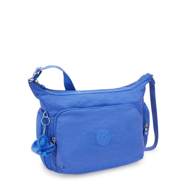 KIPLING-Gabb-Large Crossbody Bag with Adjustable Straps-Havana Blue-I5740-JC7