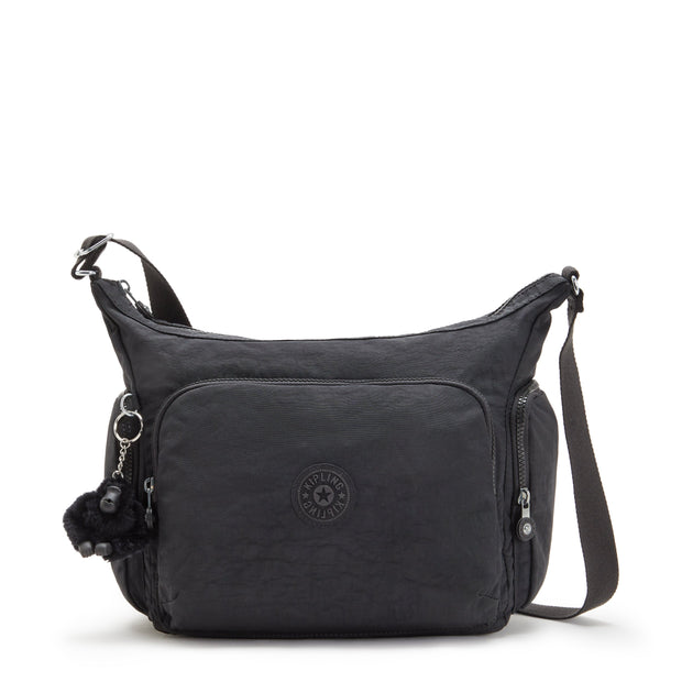 KIPLING-Gabb-Large Crossbody Bag with Adjustable Straps-Black Noir-I5740-P39