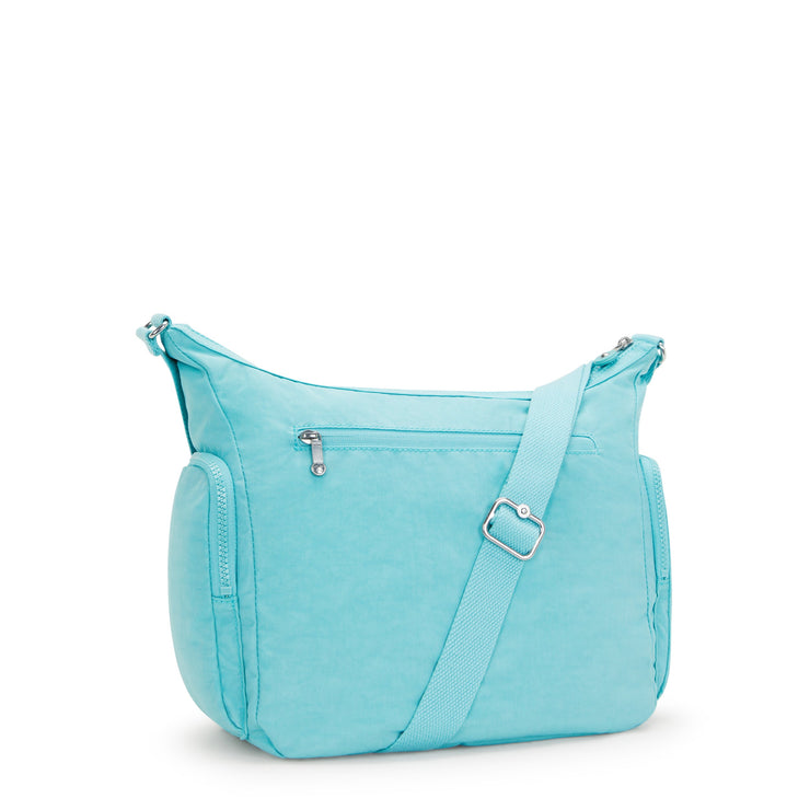 Kipling Large Crossbody Bag With Adjustable Straps Female Deepest Aqua Gabb