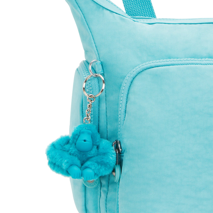 Kipling Large Crossbody Bag With Adjustable Straps Female Deepest Aqua Gabb