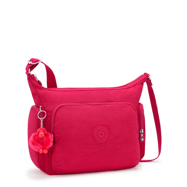 KIPLING-Gabb-Large Crossbody Bag with Adjustable Straps-Confetti Pink-I5740-T73