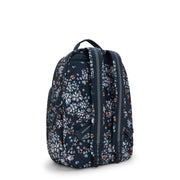 KIPLING Seoul Lap Flower Field Large backpack (with laptop compartment) I5816-5GB