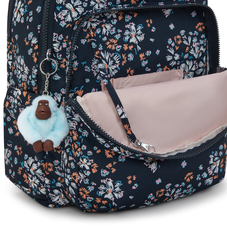 KIPLING Seoul Lap Flower Field Large backpack (with laptop compartment) I5816-5GB