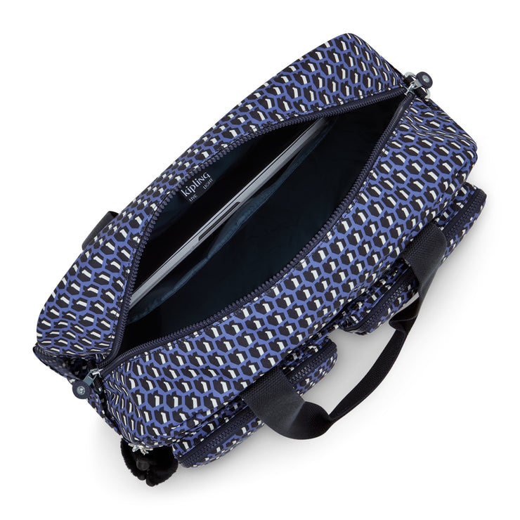 Kipling Defea XL 3D K Blue Medium Weekender I5839-4JS