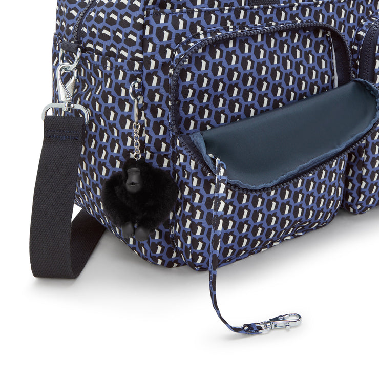 Kipling Defea XL 3D K Blue Medium Weekender I5839-4JS