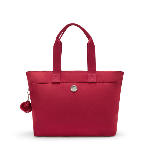 KIPLING Large Tote Female Red Red Wine Colissa Up I5998-6SE