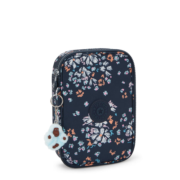 KIPLING 100 Pens Flower Field Large pencase I6002-5GB