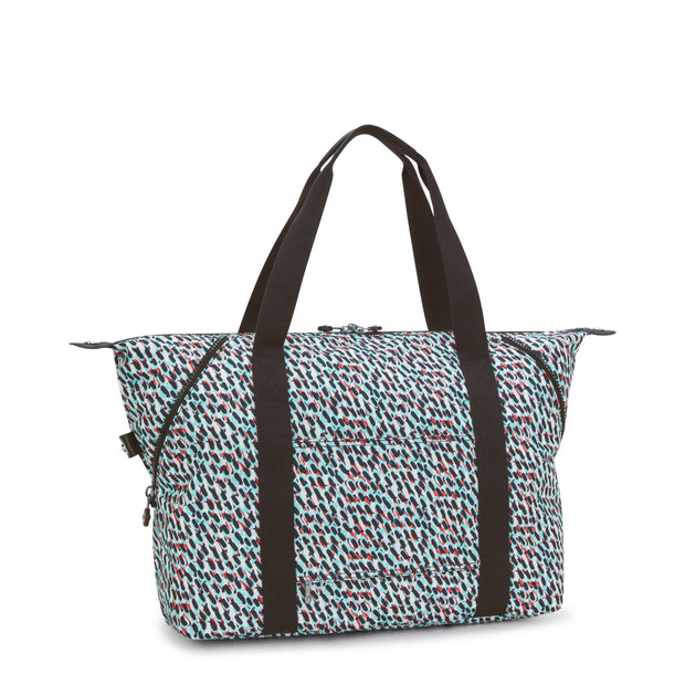 Kipling Large Tote Female Abstract Print Art M