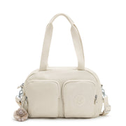 KIPLING-Cool Defea-Medium shoulderbag (with removable shoulderstrap)-Beige Pearl-I6017-3KA