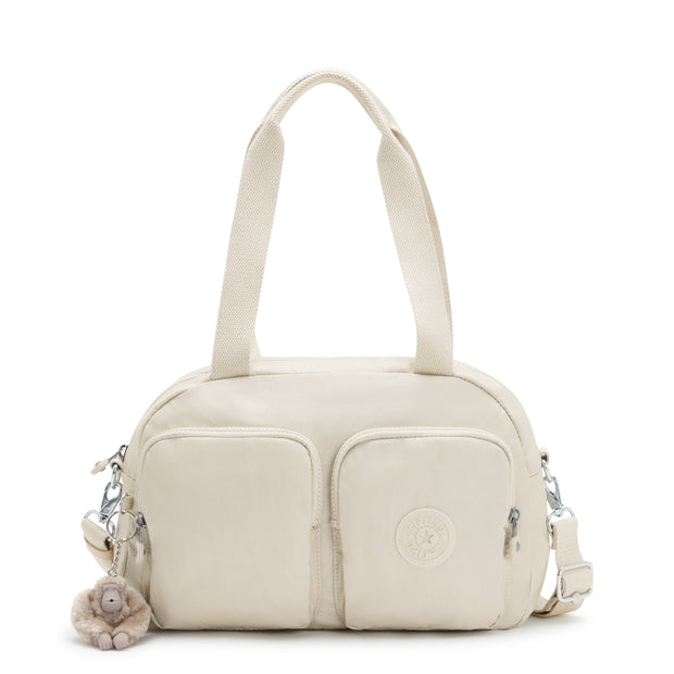 KIPLING-Cool Defea-Medium shoulderbag (with removable shoulderstrap)-Beige Pearl-I6017-3KA